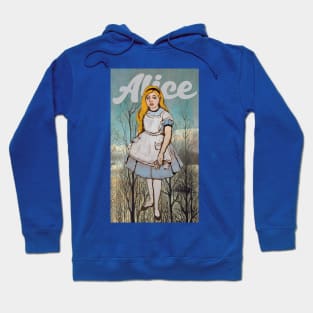 Alice retro vintage poster Hoodie